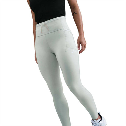 Light Silver - Pack Shot - Nike Womens-Ladies Trail Shaped Leggings