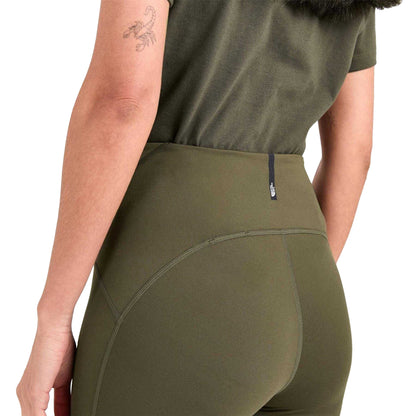 Green - Side - The North Face Womens-Ladies Jaida Performance Gym Leggings
