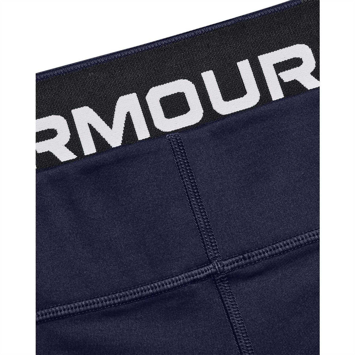 Blue - Side - Under Armour Womens-Ladies Authentics Base Layer Leggings
