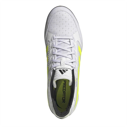 White - Lifestyle - Predator Unisex Adult Predator Pro 3 Stripes Trainers