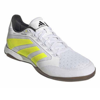 White - Pack Shot - Predator Unisex Adult Predator Pro 3 Stripes Trainers