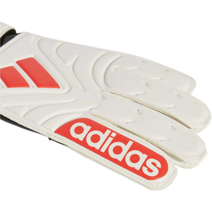 White - Close up - Adidas Childrens-Kids Copa Club Goalkeeper Gloves