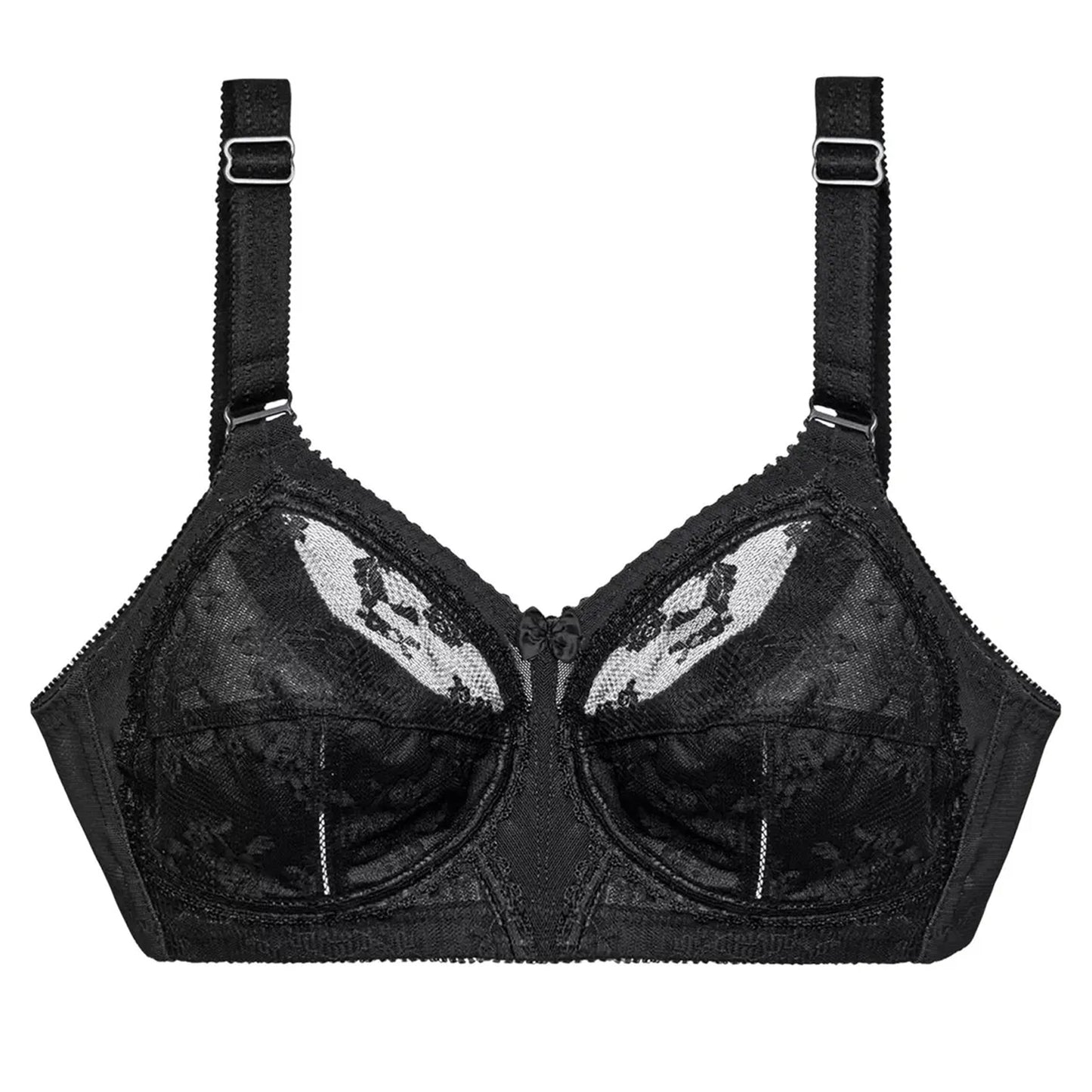 Black - Front - Triumph Womens-Ladies Doreen T-Shirt Bra