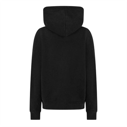Black - Back - 4th & Reckless Womens-Ladies Cara Lettering Relaxed Fit Hoodie