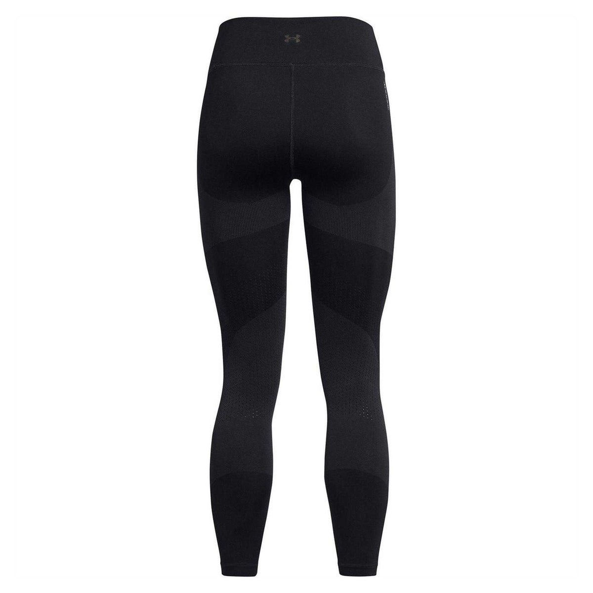 Black - Back - Under Armour Womens-Ladies Vanish Compression Fitted Leggings