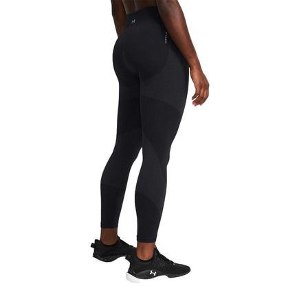Black - Pack Shot - Under Armour Womens-Ladies Vanish Compression Fitted Leggings