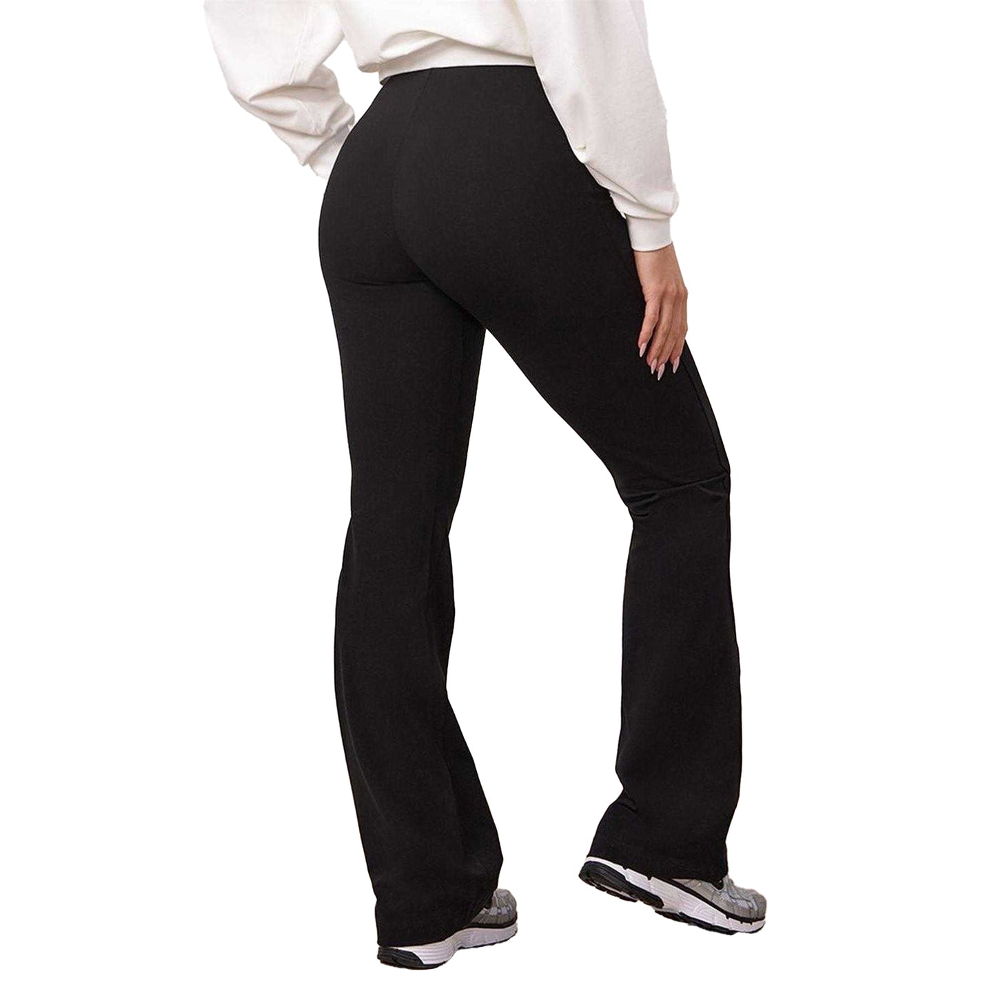 Black - Pack Shot - Gym King Womens-Ladies King Victory Leggings