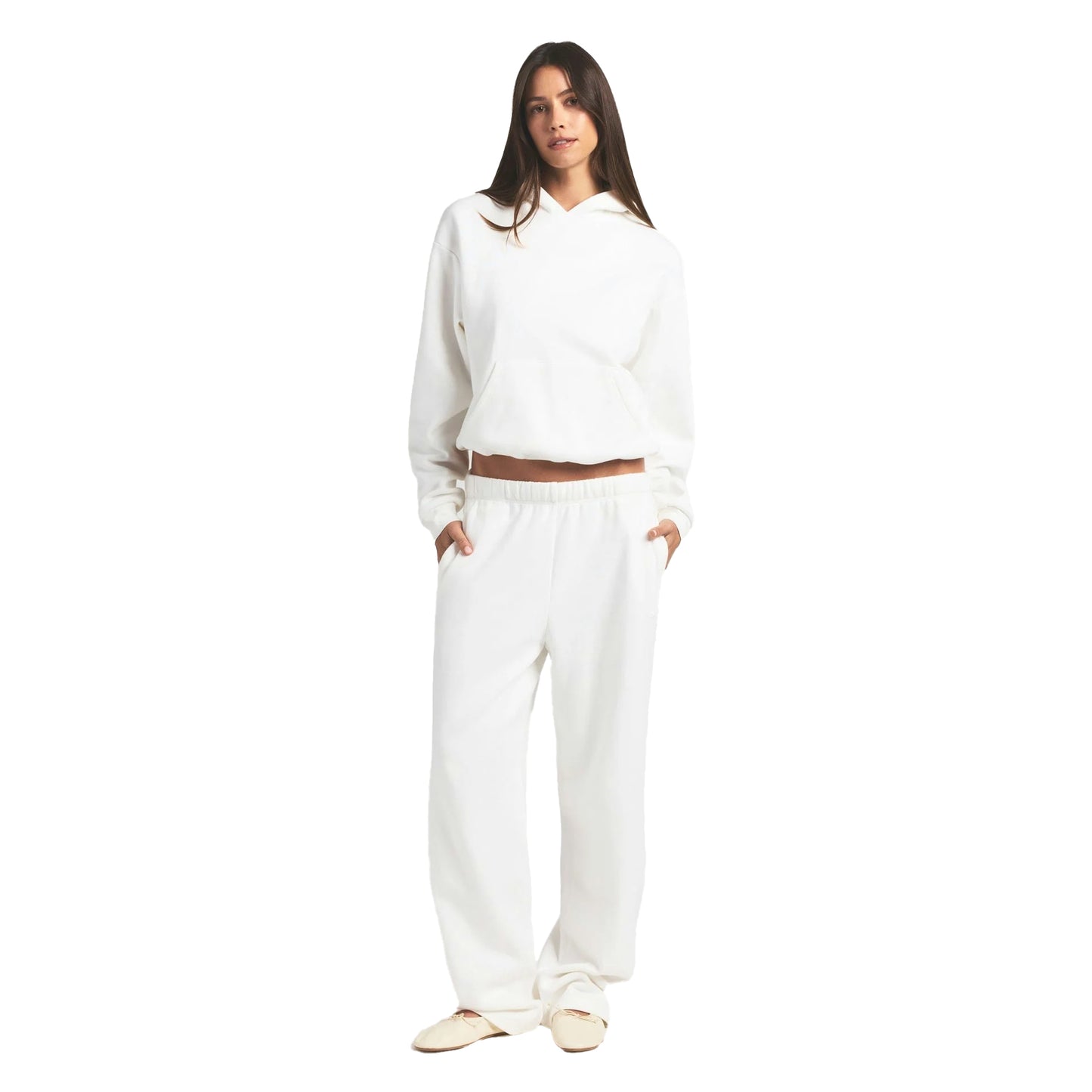 Marble - Lifestyle - Skims Womens-Ladies Classic Fleece Pullover Hoodie