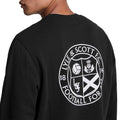 Black - Side - Lyle & Scott Mens Football For All Sweatshirt