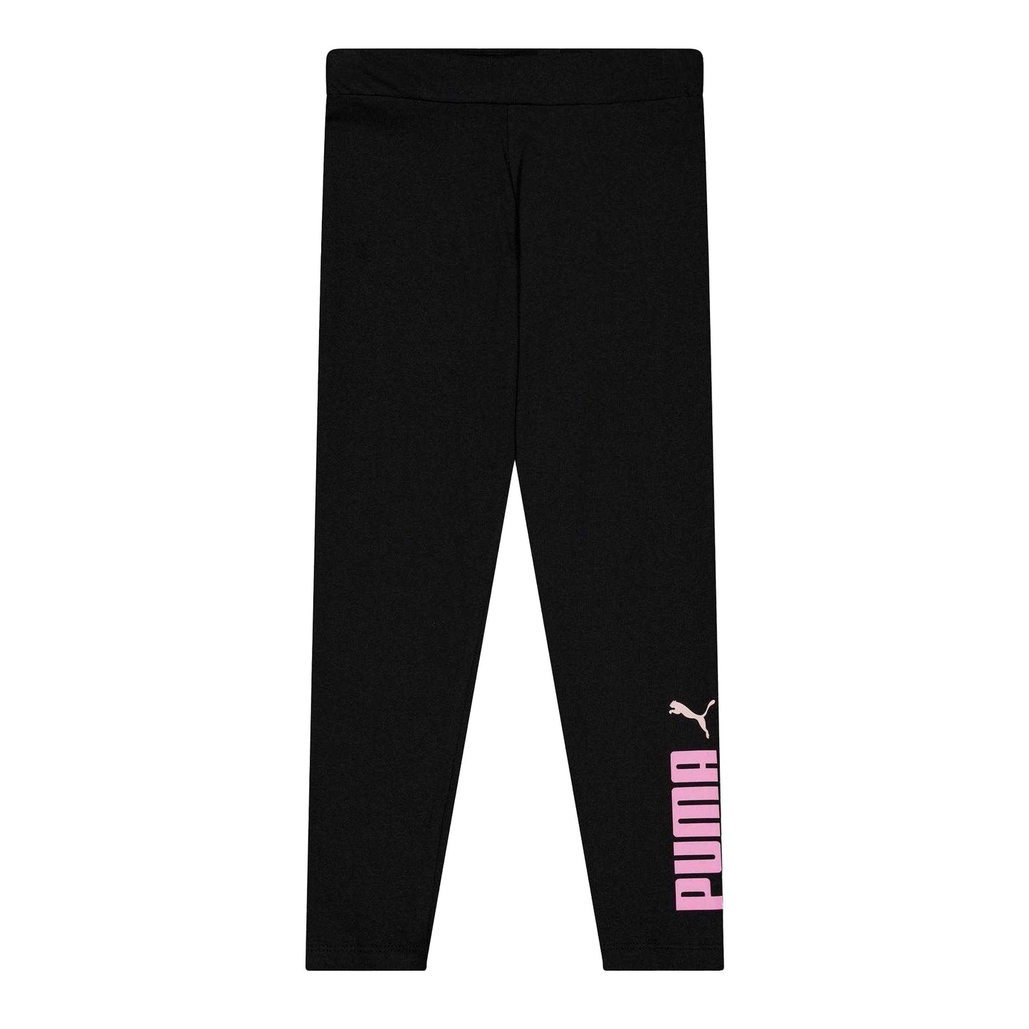 Puma Black - Front - Puma Girls Logo Leggings