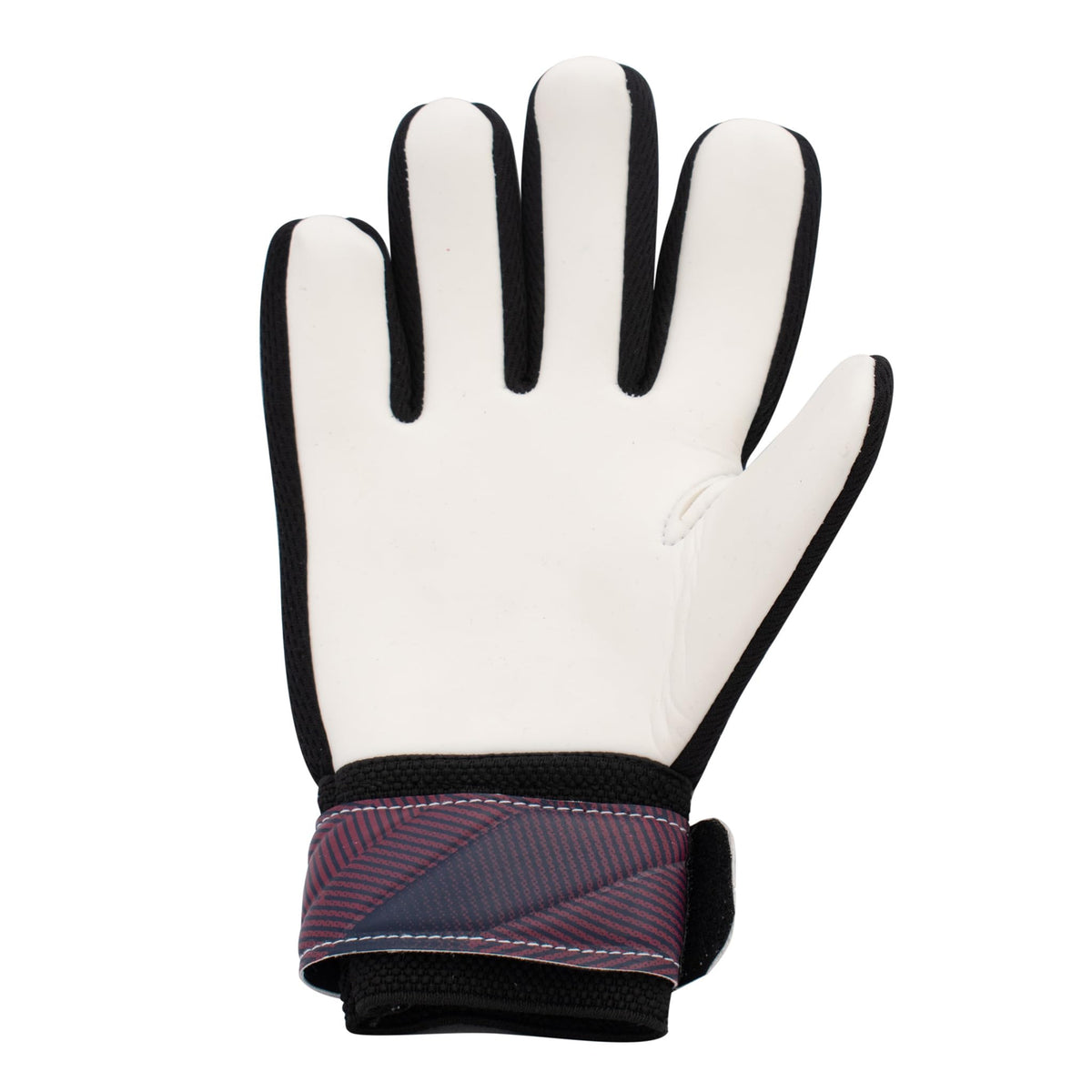 Blue-Garnet Red - Back - Team Childrens-Kids FC Barcelona Goalkeeper Gloves
