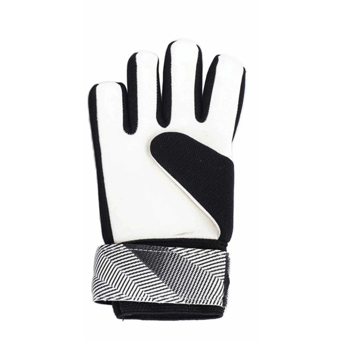 Black-White - Back - Team Childrens-Kids Fuse Newcastle United FC Goalkeeper Gloves