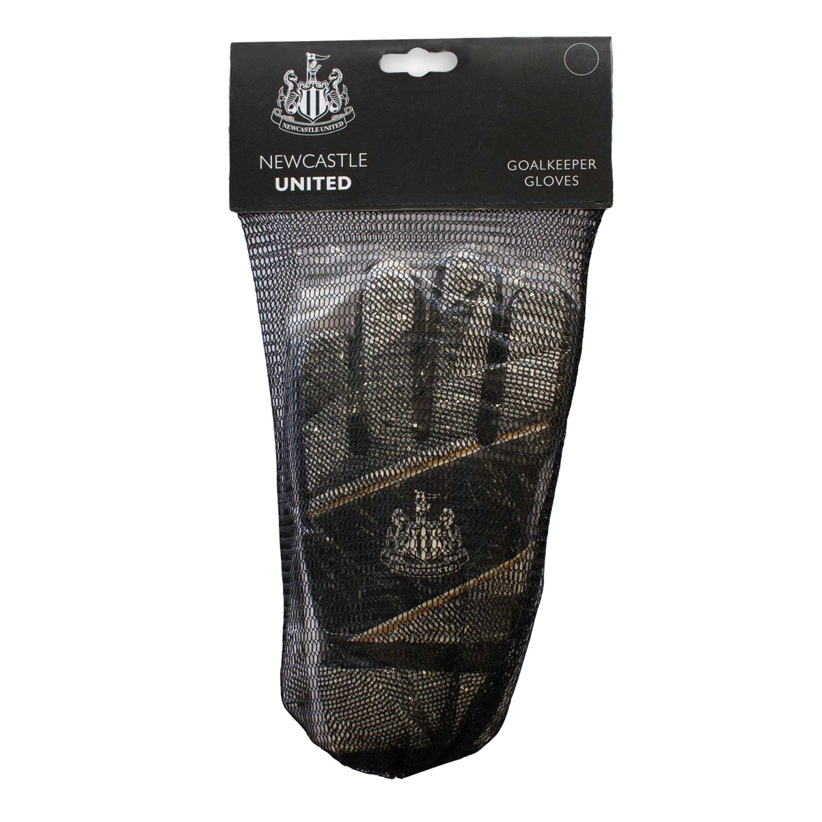 Black-White - Lifestyle - Team Childrens-Kids Fuse Newcastle United FC Goalkeeper Gloves