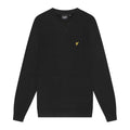 Black - Front - Lyle & Scott Mens Football For All Sweatshirt
