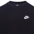 Black - Side - Nike Childrens-Kids Relaxed Fit Long-Sleeved Sweatshirt