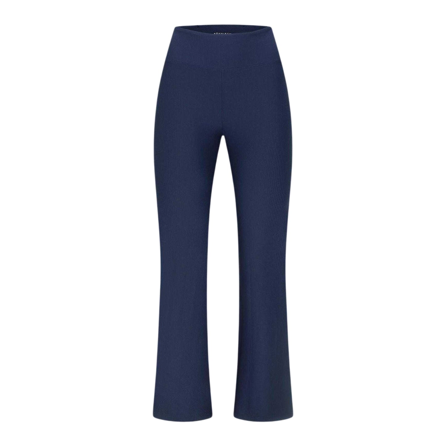 Indigo - Front - Rohnisch Womens-Ladies Performance Flared Gym Leggings