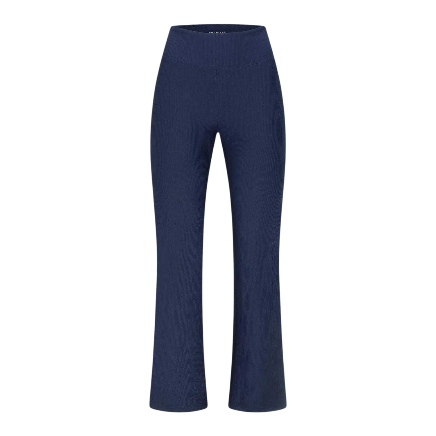 Indigo - Front - Rohnisch Womens-Ladies Performance Flared Gym Leggings