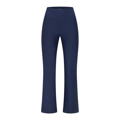 Indigo - Front - Rohnisch Womens-Ladies Performance Flared Gym Leggings