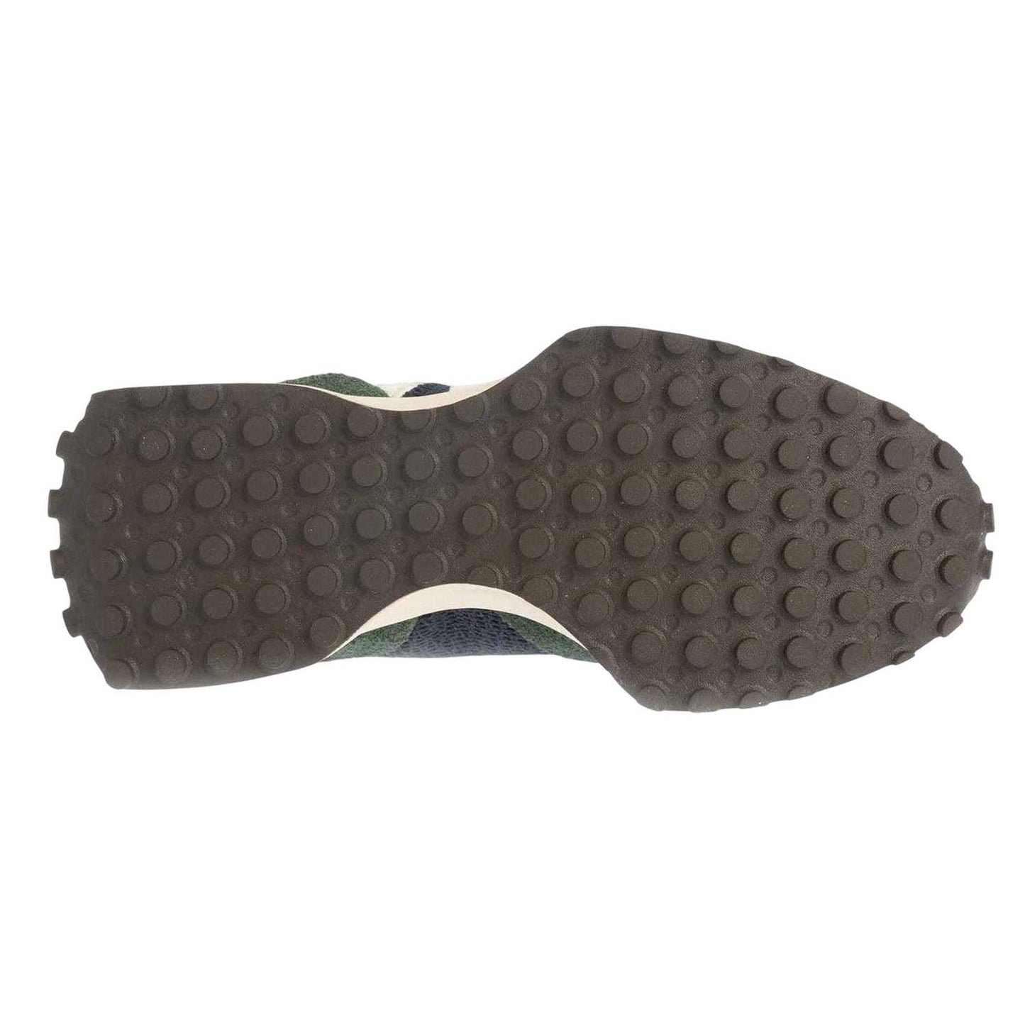 Green - Lifestyle - New Balance Mens 327 Suede Casual Wedge Trainers