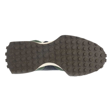 Green - Lifestyle - New Balance Mens 327 Suede Casual Wedge Trainers