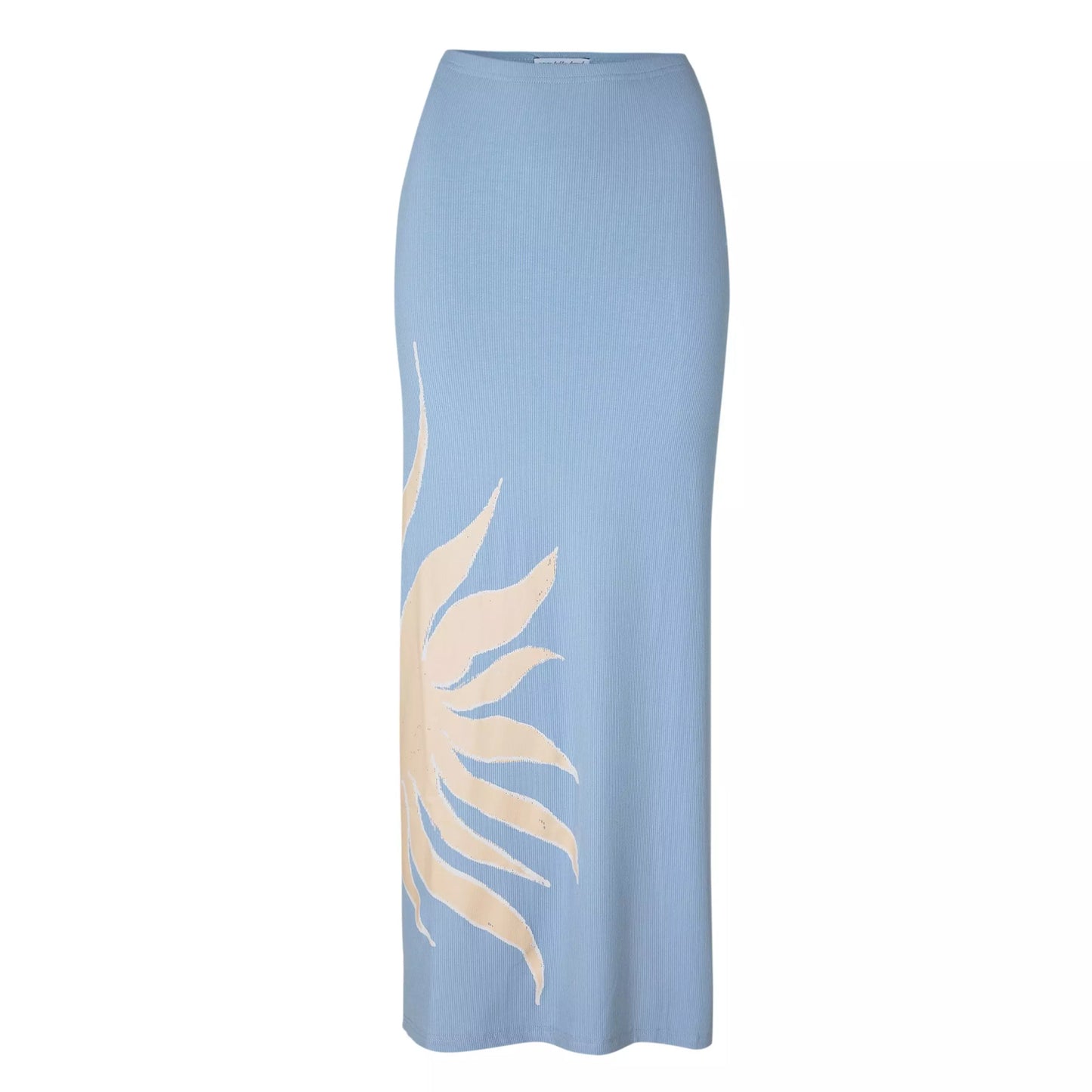 Blue - Front - Never Fully Dressed Womens-Ladies Midi Skirt
