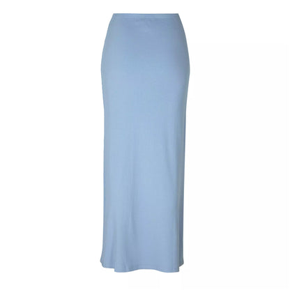 Blue - Back - Never Fully Dressed Womens-Ladies Midi Skirt