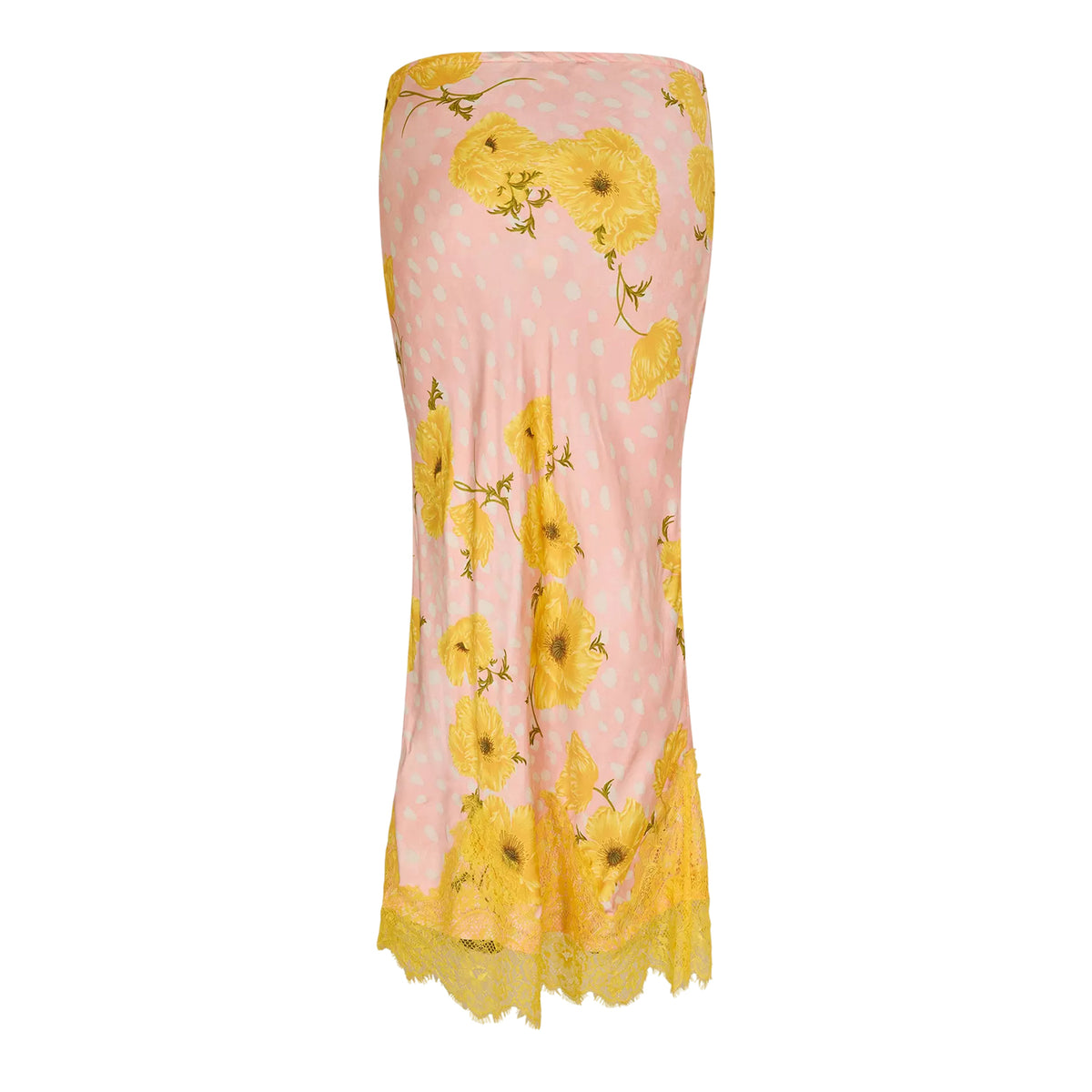 Pink - Back - Never Fully Dressed Womens-Ladies Maxi Skirt