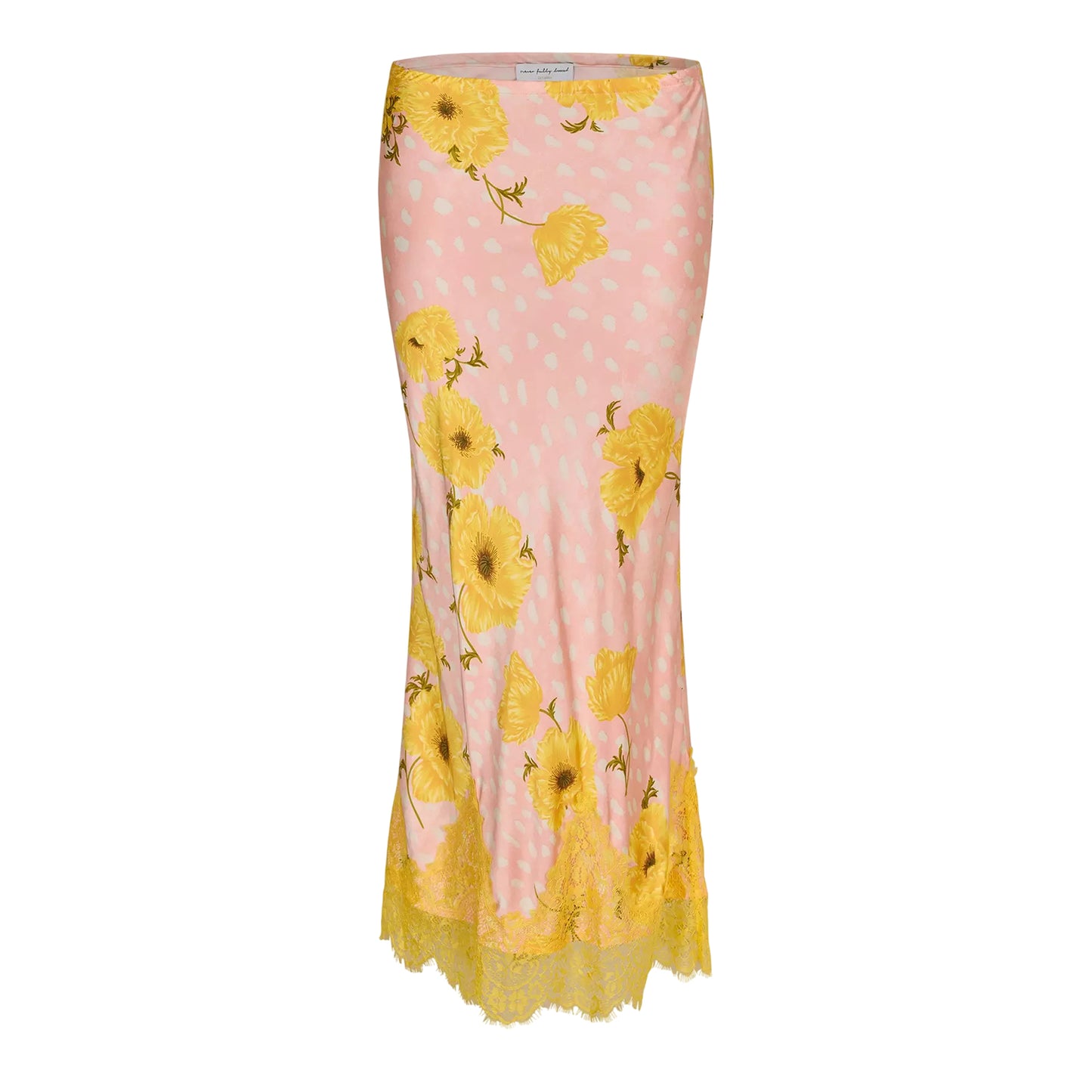 Pink - Front - Never Fully Dressed Womens-Ladies Maxi Skirt