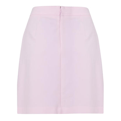 Pink - Back - Karl Lagerfeld Womens-Ladies Mini Skirt