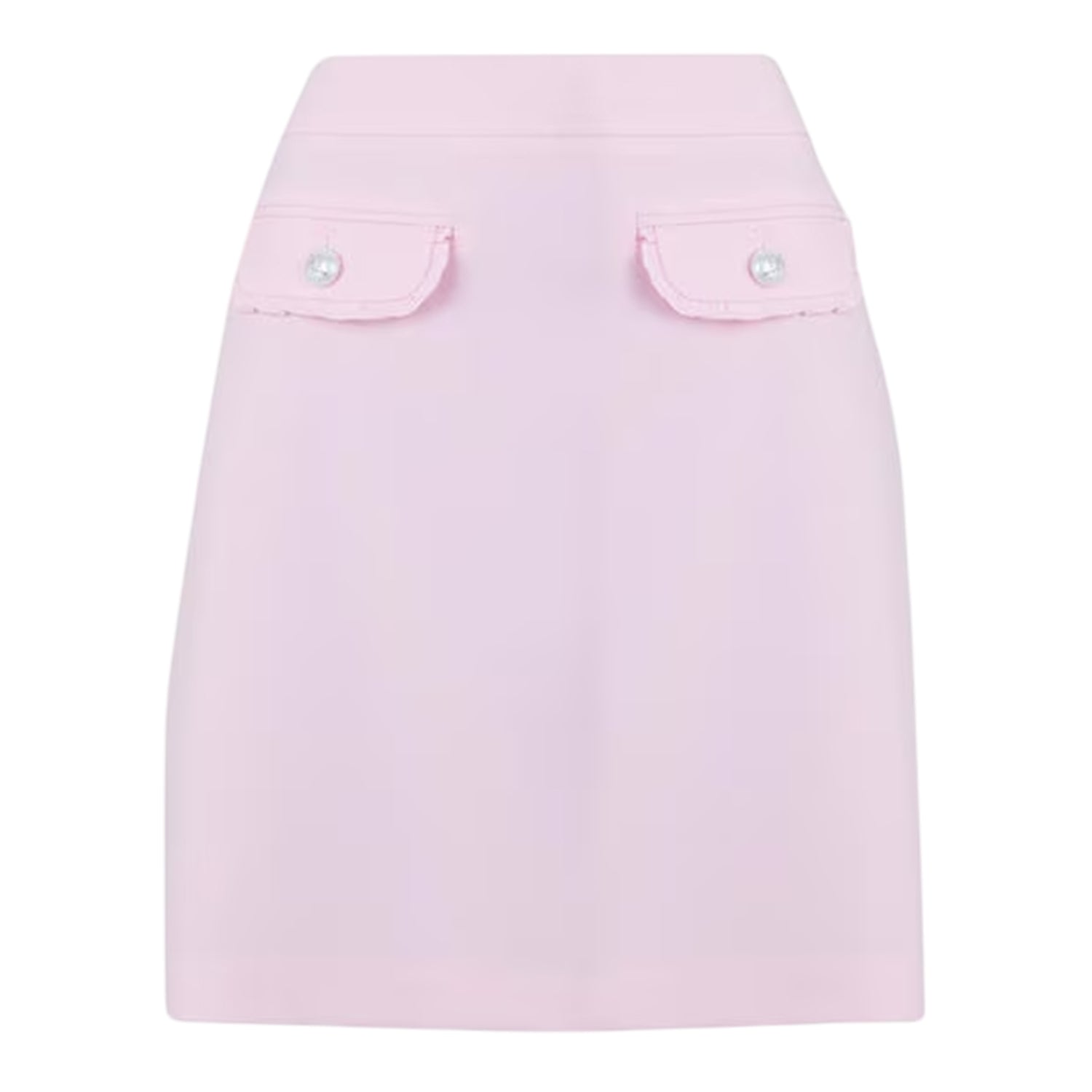 Pink - Front - Karl Lagerfeld Womens-Ladies Mini Skirt