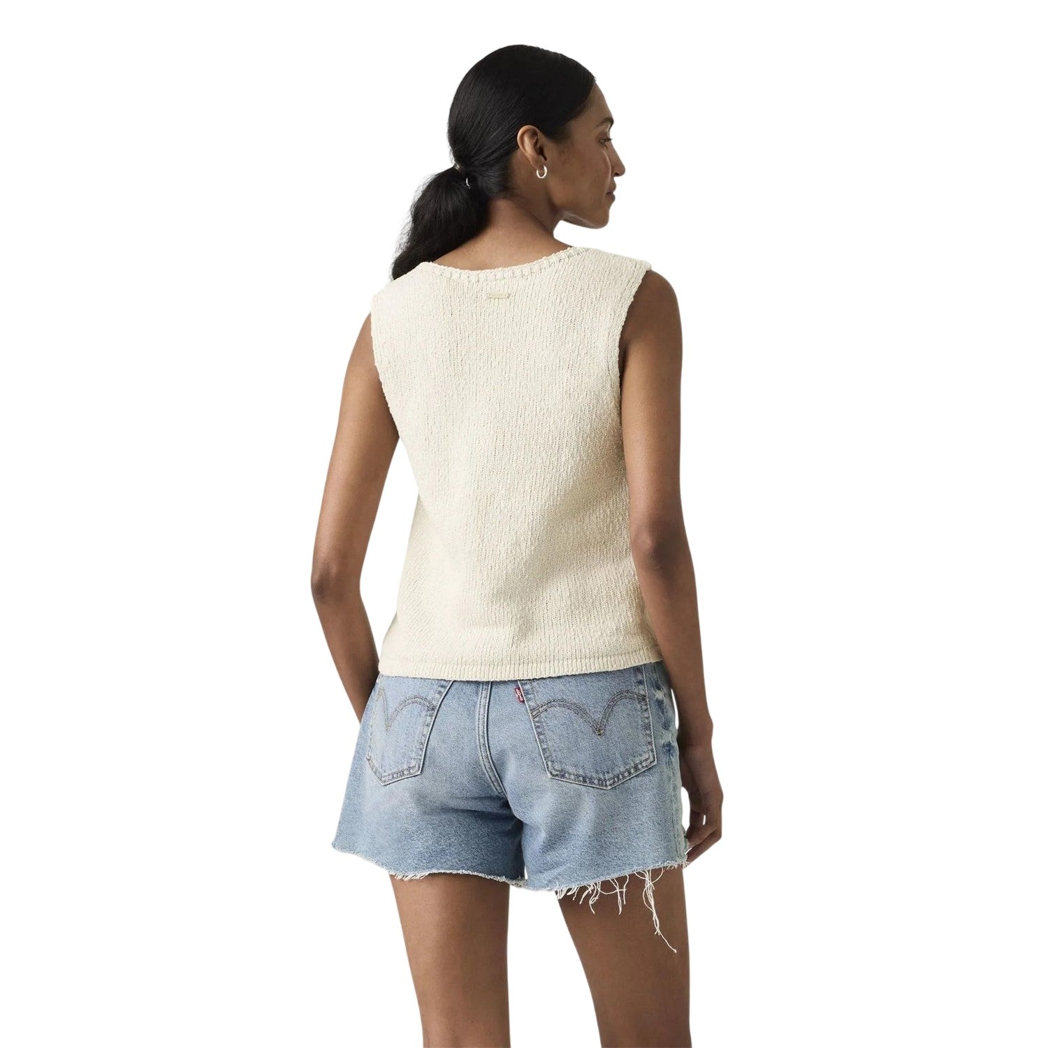 Tofu - Back - Levis Womens-Ladies Helen Vest Top