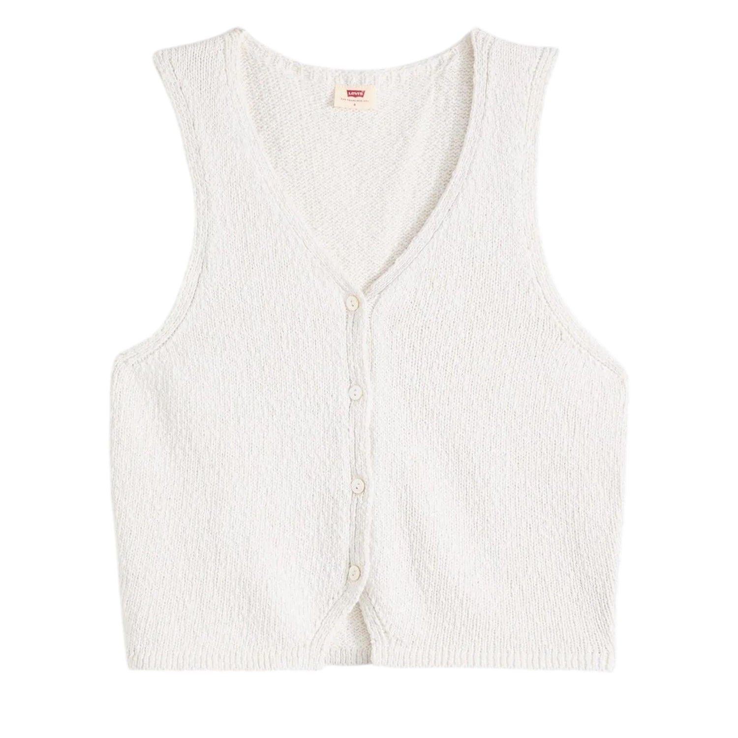 Tofu - Front - Levis Womens-Ladies Helen Vest Top