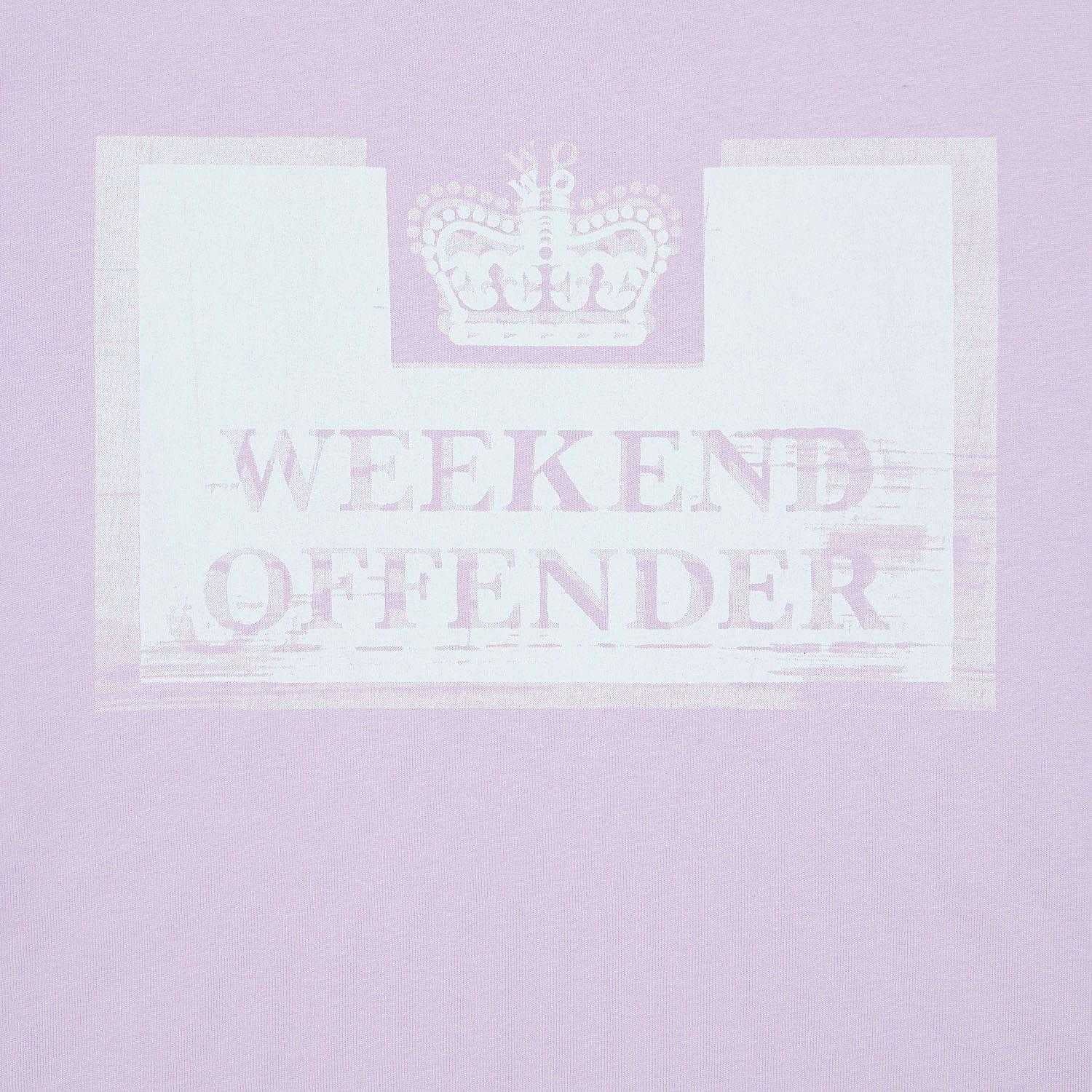 Purple - Lifestyle - Weekend Offender Mens Bonpensiero Graphic T-Shirt