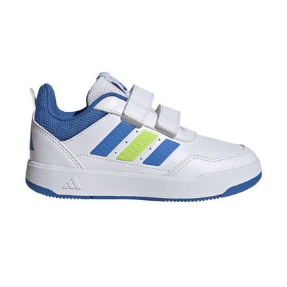 White - Front - Adidas Childrens-Kids Tensaur Sport Trainers
