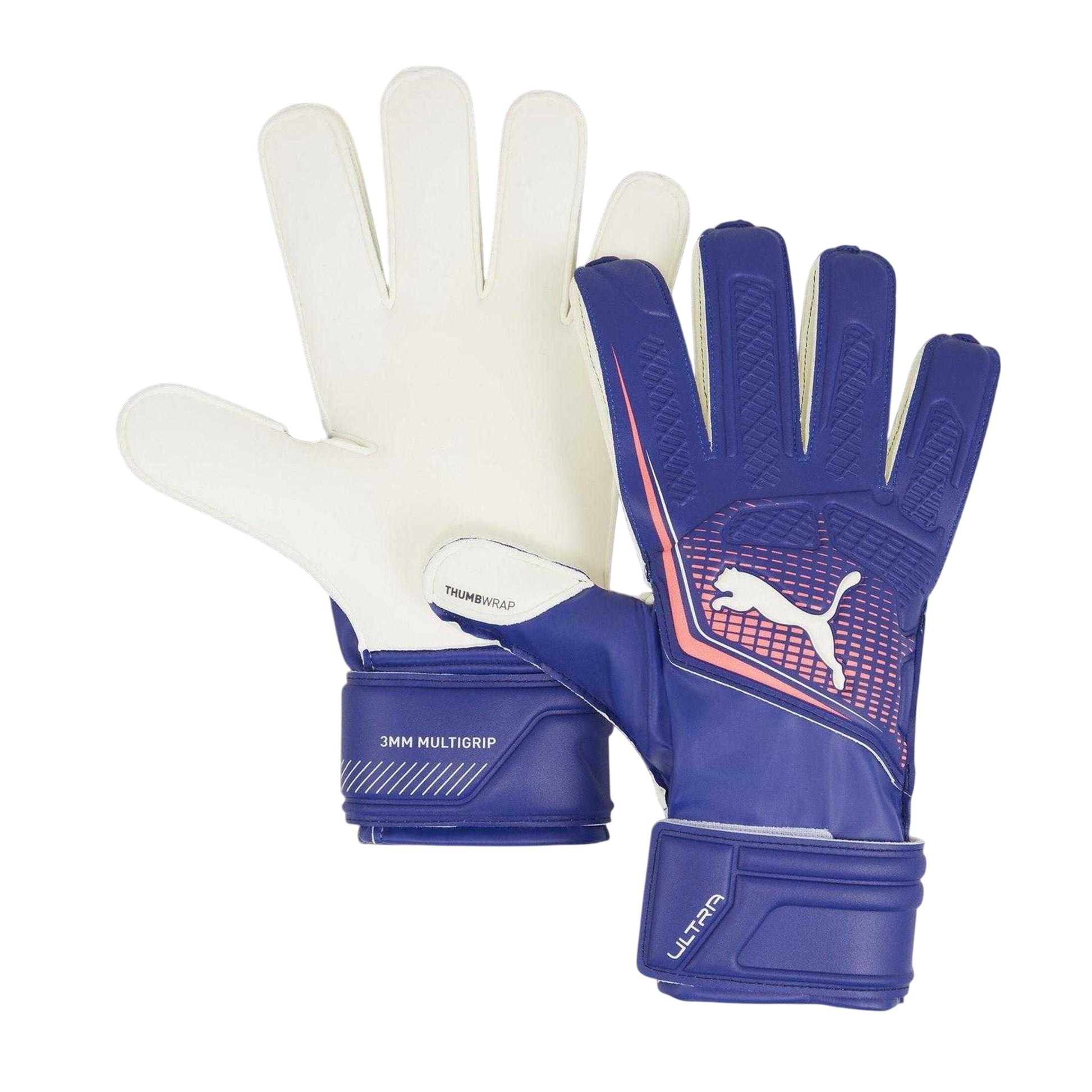 Blue-Sunset Glow - Front - Puma Childrens-Kids Match RC Goalkeeper Gloves