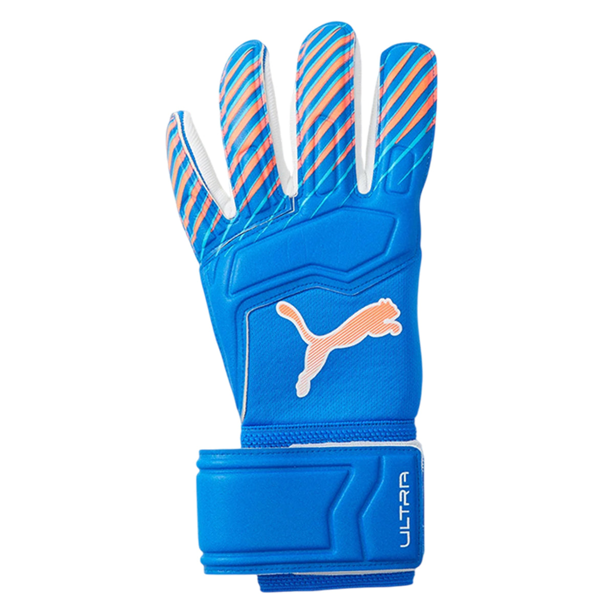 Blue-Red - Front - Puma Childrens-Kids Ultra Play RC Goalkeeper Gloves