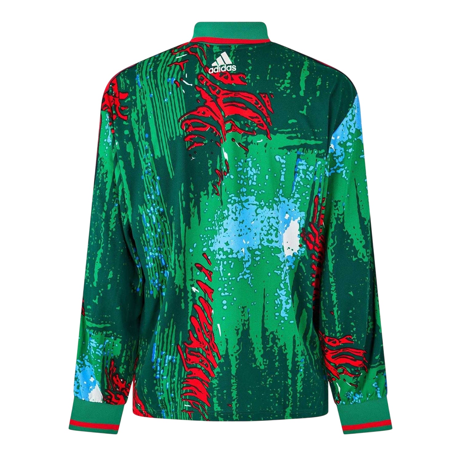 Red-Green - Back - Adidas Unisex Adult Brain Dead Goofy T-Shirt