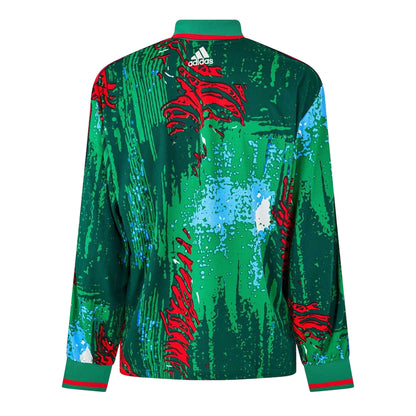 Red-Green - Back - Adidas Unisex Adult Brain Dead Goofy T-Shirt