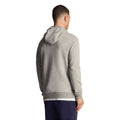 Grey - Back - Lyle & Scott Mens Fly Fleece Full Zip Hoodie