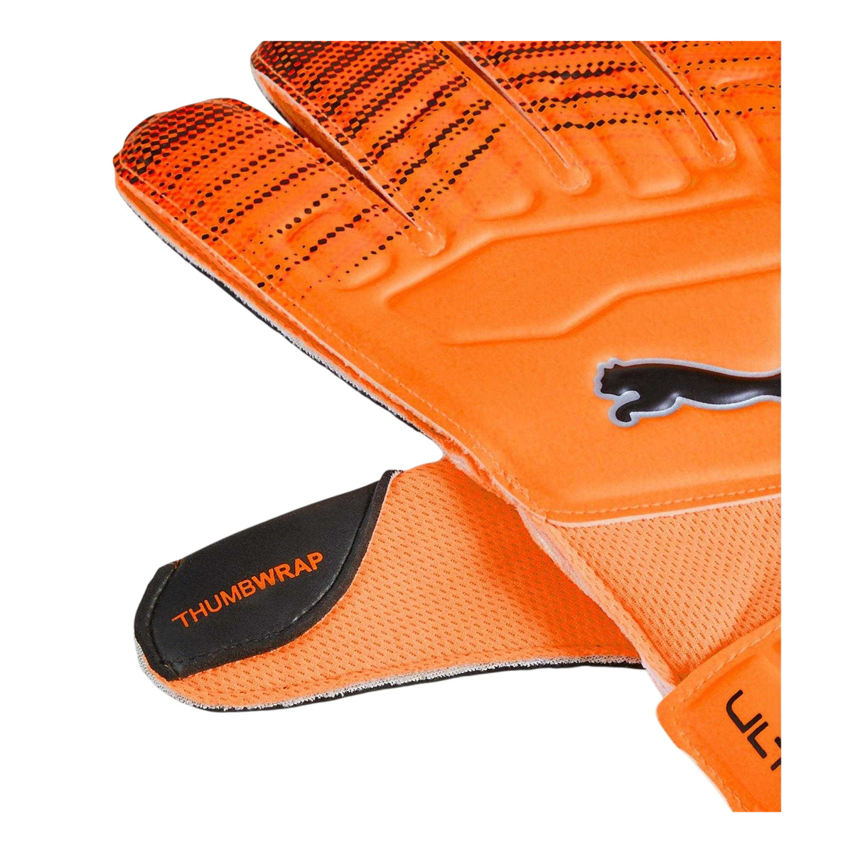Black-Green - Back - Puma Childrens-Kids Ultra Play RC Goalkeeper Gloves