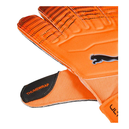 Black-Green - Back - Puma Childrens-Kids Ultra Play RC Goalkeeper Gloves