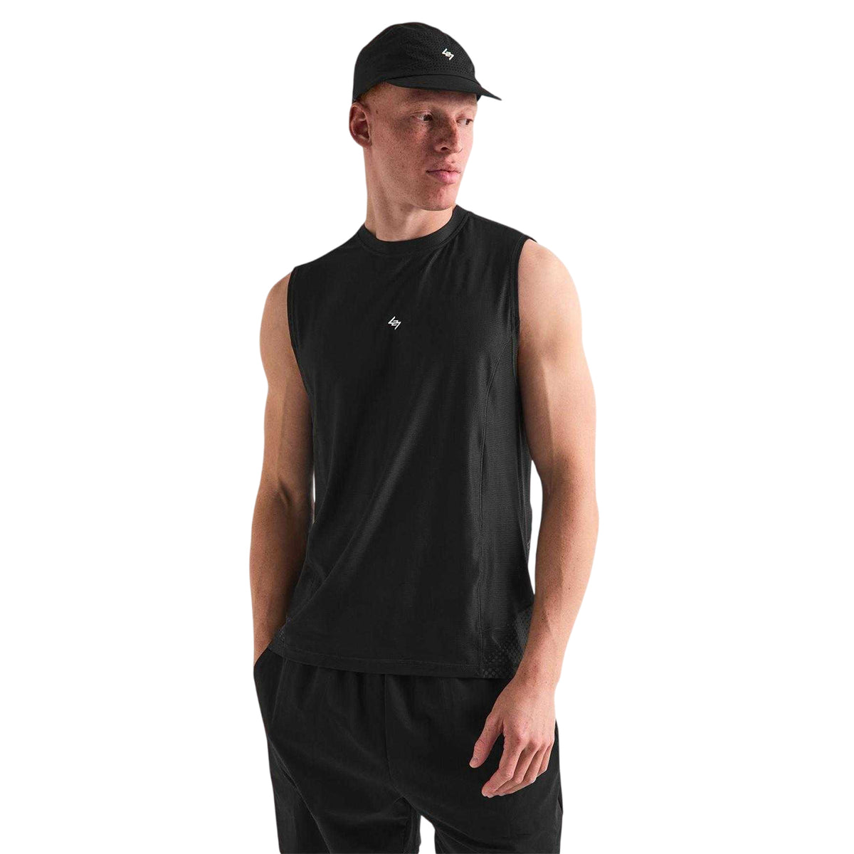 Black Fade - Side - Represent Mens 247 Sleeveless Tank Top