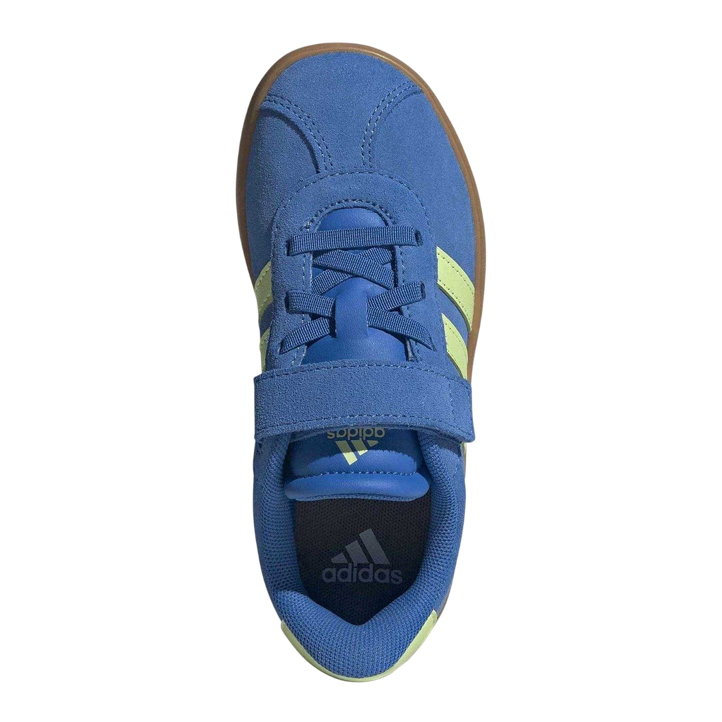 Bright Royal - Lifestyle - Adidas Childrens-Kids VL Court 3.0 Suede Flat Trainers
