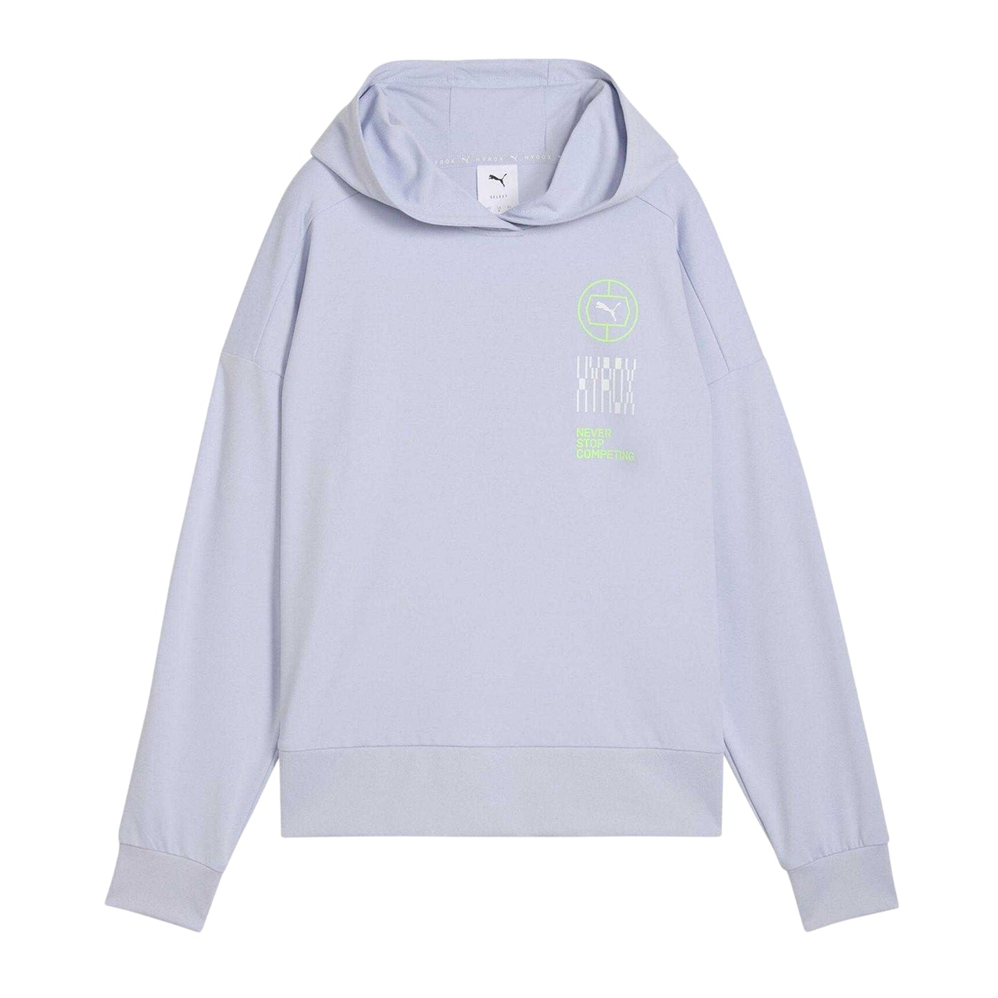 Stormy Weather - Front - Puma Womens-Ladies Hyrox Graphic Print Hoodie
