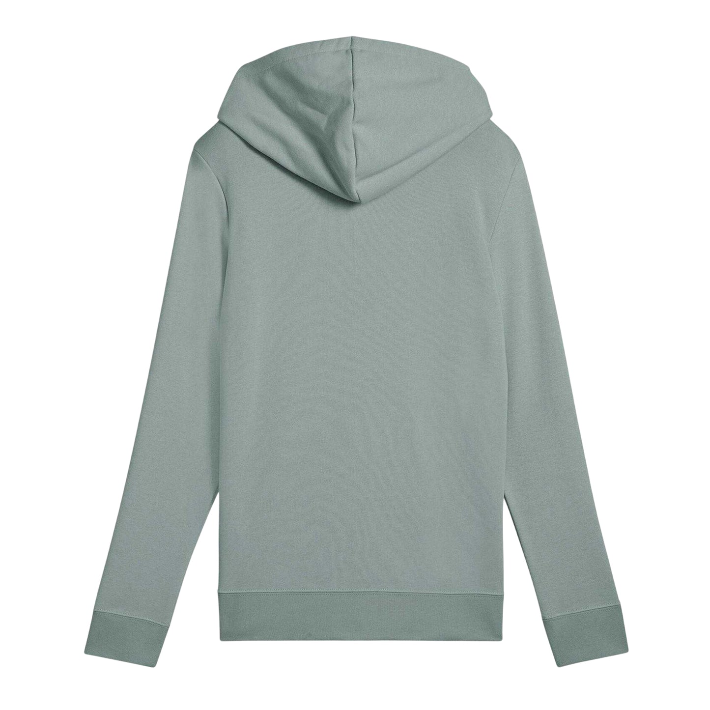 Green - Back - Puma Womens-Ladies No.1 Logo Fleece Overhead Hoodie