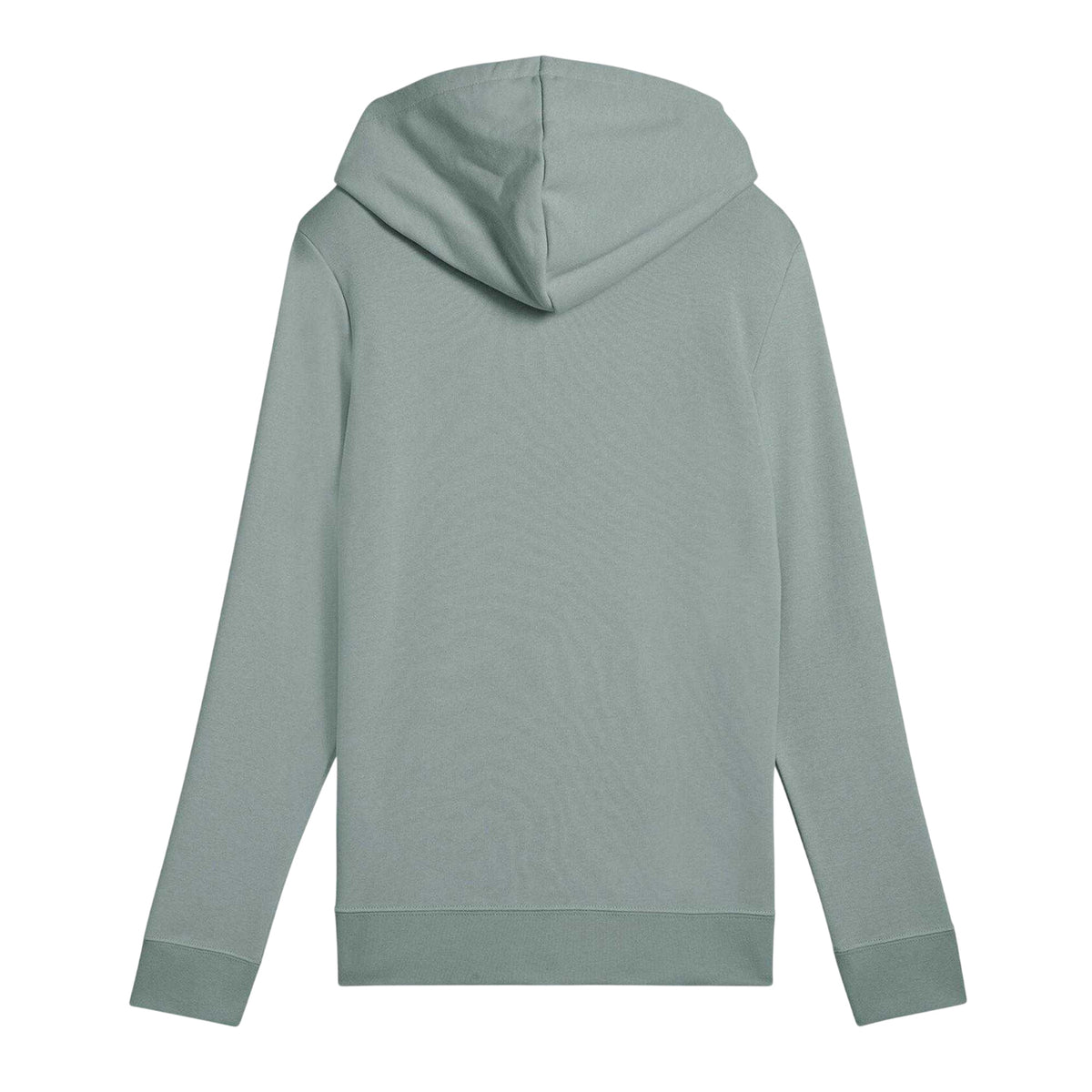 Green - Back - Puma Womens-Ladies No.1 Logo Fleece Overhead Hoodie
