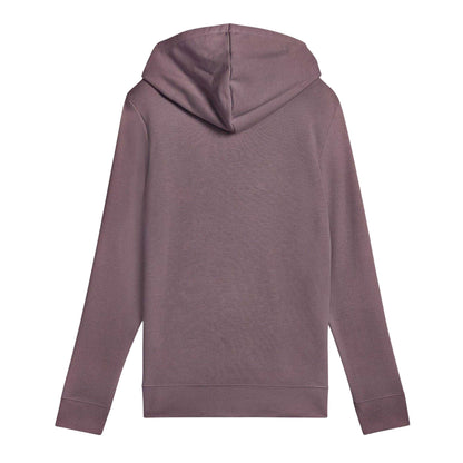 Raisin - Back - Puma Womens-Ladies No.1 Logo Fleece Overhead Hoodie