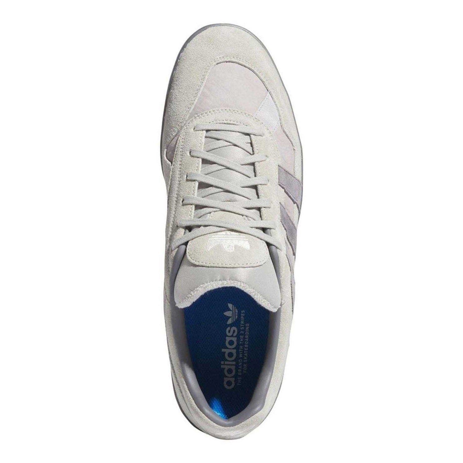 Beige - Side - Adidas Childrens-Kids Super Suede Trainers