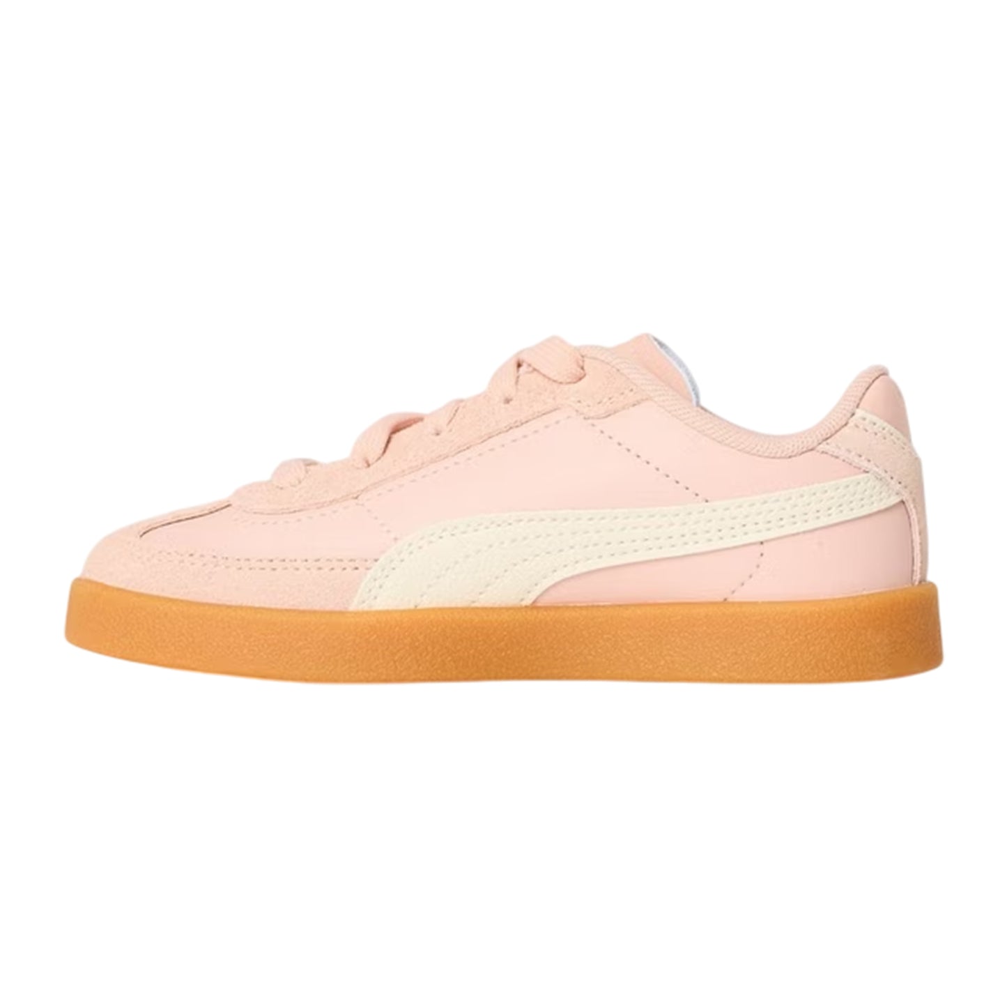 Rose Quartz - Back - Puma Childrens-Kids Club II Era Leather Trainers