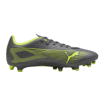 Matt Silver - Front - Puma Womens-Ladies Ultra 5 Play Firm Ground Football Boots